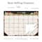 2026 Bountiful Blooms Medium Desk Pad Monthly Blotter Calendar